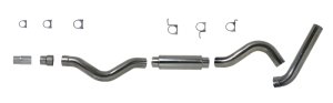 GMC 2500 Performance Exhaust - Diamond Eye Performance - Cat Back Single 409 SS - `06-`07